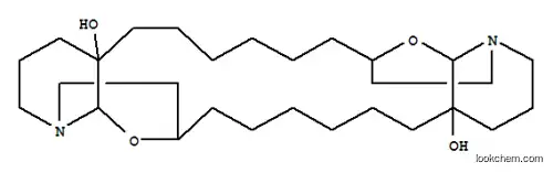 5H,17H-1,23:11,13-Diethano-2H,14H-[1,11]dioxacycloeicosino[2,3-b:12,13-b']dipyridine-4a,16a(12aH,24aH)-diol,hexadecahydro-, (4aS,11S,12aR,16aS,23S,24aR)- (9CI)