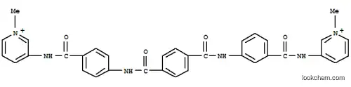 Molecular Structure of 146426-41-7 (1-methyl-3-[(3-{[4-({4-[(1-methylpyridinium-3-yl)carbamoyl]phenyl}carbamoyl)benzoyl]amino}benzoyl)amino]pyridinium)