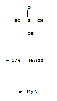 Hureaulite(Mn5H2(PO4)4.4H2O) (9CI)