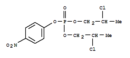 Phosphoric acid,bis(2-chloropropyl) 4-nitrophenyl ester