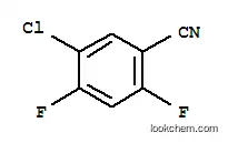 Molecular Structure of 146780-26-9 (5-CHLORO-2,4-DIFLUOROBENZONITRILE)