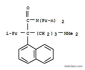 Molecular Structure of 14722-20-4 (α-[3-(Dimethylamino)propyl]-N,N-dipropyl-α-isopropyl-1-naphthaleneacetamide)