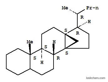 Molecular Structure of 147465-87-0 (14,18-Cyclocholane(9CI))