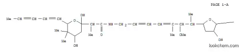 Molecular Structure of 147663-24-9 (2,4,6-Heptatrienoicacid,7-[tetrahydro-3-hydroxy-5-[2-methoxy-1,3-dimethyl-7-[[1-oxo-2-[tetrahydro-2,4-dihydroxy-5,5-dimethyl-6-(1,3-pentadienyl)-2H-pyran-2-yl]propyl]amino]-3,5-heptadienyl]-2-furanyl]-(9CI))
