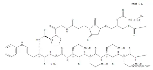 Molecular Structure of 147666-79-3 (DM-gastrin)