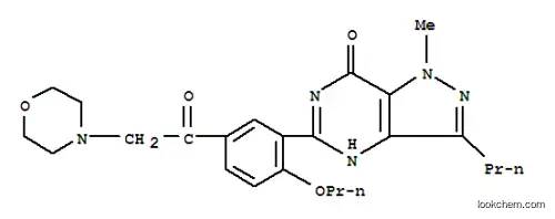 7H-Pyrazolo[4,3-d]pyrimidin-7-one,1,6-dihydro-1-methyl-5-[5-[2-(4-morpholinyl)acetyl]-2-propoxyphenyl]-3-propyl-
