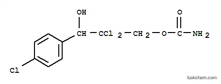 Molecular Structure of 1477-41-4 (Carbamic acid 2,2-dichloro-3-(p-chlorophenyl)-3-hydroxypropyl ester)