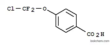 Molecular Structure of 147992-34-5 (4-(DIFLUOROCHLOROMETHOXY)BENZOIC ACID)
