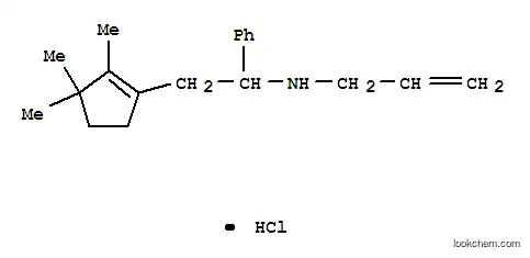 Benzenemethanamine, N-2-propenyl-alpha-((2,3,3-trimethyl-1-cyclopenten-1-yl)methyl)-, hydrochloride