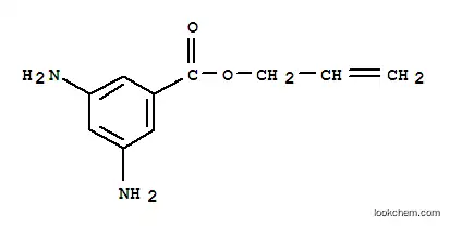 Molecular Structure of 148273-00-1 (Benzoic acid, 3,5-diamino-, 2-propenyl ester (9CI))