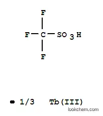 Molecular Structure of 148980-31-8 (TERBIUM (III) TRIFLUOROMETHANESULFONATE)