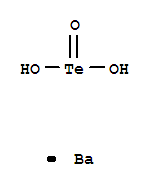 Telluric acid (H2TeO3),barium salt (1:1)