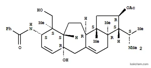 Benzamide,N-[(2R,3S,3aR,6aR,9S,10S,10aS,12aR,12bS)-2-(acetyloxy)-3-[(1S)-1-(dimethylamino)ethyl]-1,2,3,3a,4,6,6a,9,10,10a,11,12,12a,12b-tetradecahydro-6a-hydroxy-10-(hydroxymethyl)-3a,10,12b-trimethylbenzo[4,5]cyclohept[1,2-e]inden-9-yl]-
