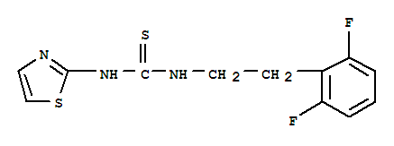 Thiourea,N-[2-(2,6-difluorophenyl)ethyl]-N'-2-thiazolyl-