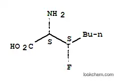 Molecular Structure of 149560-59-8 (Heptanoic acid, 2-amino-3-fluoro-, [S-(R*,R*)]- (9CI))