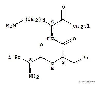 Molecular Structure of 149717-33-9 (2-amino-N-(6,10-diamino-4-chloro-3,5-dioxo-1-phenyl-decan-2-yl)-3-meth yl-butanamide)