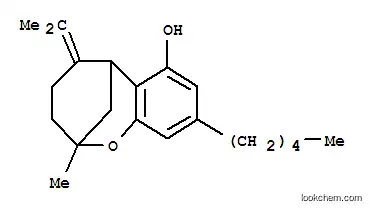 Molecular Structure of 14992-44-0 (2,6-Methano-2H-1-benzoxocin-7-ol,3,4,5,6-tetrahydro-2-methyl-5-(1-methylethylidene)-9-pentyl- (9CI))