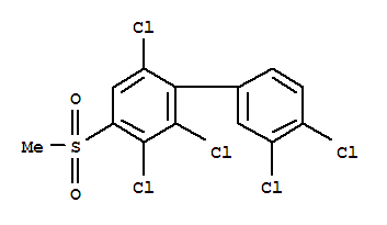 4-Methylsulfonyl-2,3,3',4',6-pentachlorobiphenyl(149949-89-3)