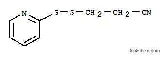 Molecular Structure of 149997-76-2 (Propanenitrile, 3-(2-pyridinyldithio)- (9CI))