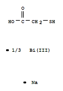 trisodium 2-bis[(2-oxido-2-oxoethyl)sulfanyl]bismuthanylsulfanylacetate