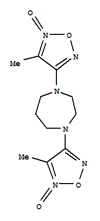 Molecular Structure of 150012-68-3 (1H-1,4-Diazepine,hexahydro-1,4-bis(4-methyl-5-oxido-1,2,5-oxadiazol-3-yl)-)