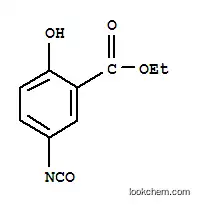 Molecular Structure of 150129-30-9 (Benzoic acid, 2-hydroxy-5-isocyanato-, ethyl ester (9CI))