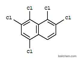 Molecular Structure of 150224-21-8 (1,2,4,7,8-pentachloronaphthalene)