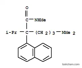 5-(dimethylamino)-N-methyl-2-(naphthalen-1-yl)-2-(propan-2-yl)pentanamide