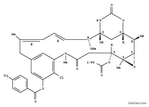2 0-demethoxy-20-((4-azidobenzoyl)oxy)maytansinol-3-isobutyrate