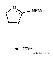 Molecular Structure of 15091-25-5 (N-methyl-4,5-dihydro-1,3-thiazol-2-amine hydrobromide (1:1))