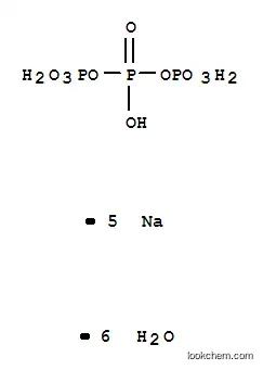 Molecular Structure of 15091-98-2 (Pentasodium triphosphate hexhydrate)