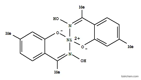 Molecular Structure of 15130-58-2 (Nickel,bis[1-[2-(hydroxy-kO)-4-methylphenyl]ethanone oximato-kN]- (9CI))