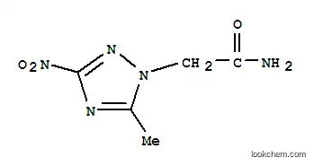 Molecular Structure of 151354-67-5 (2-(5-methyl-3-nitro-1H-1,2,4-triazol-1-yl)acetamide)