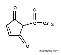 4-Cyclopentene-1,3-dione, 2-(trifluoroacetyl)- (9CI)