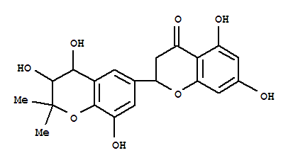 Molecular Structure of 151590-50-0 ([2,6'-Bi-2H-1-benzopyran]-4(3H)-one,3',4'-dihydro-3',4',5,7,8'-pentahydroxy-2',2'-dimethyl- (9CI))