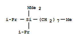 Silanamine,N,N-dimethyl-1,1-bis(1-methylethyl)-1-octyl-  CAS NO.151613-25-1