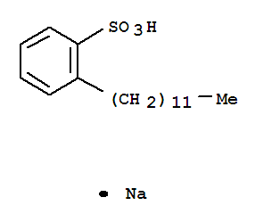 Benzenesulfonicacid,2-dodecyl-,sodiumsalt(1:1)