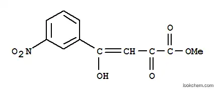 Molecular Structure of 151646-59-2 (4-HYDROXY-4-(3-NITRO-PHENYL)-2-OXO-BUT-3-ENOIC ACID METHYL ESTER)