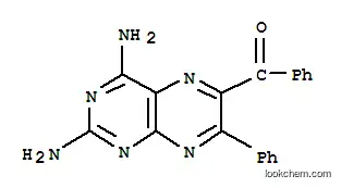 Molecular Structure of 151648-53-2 ((2,4-diamino-7-phenylpteridin-6-yl)(phenyl)methanone)