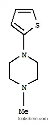 Molecular Structure of 151657-62-4 (Piperazine, 1-methyl-4-(2-thienyl)- (9CI))