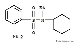 Molecular Structure of 151686-36-1 (Benzenesulfonamide, 2-amino-N-cyclohexyl-N-ethyl-)