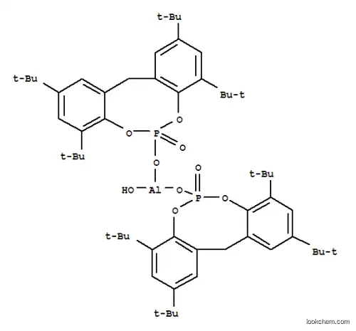 Molecular Structure of 151841-65-5 (Aluminium hydroxybis[2,2'-methylen-bis(4,6-di-tert-butylphenyl)phosphate])