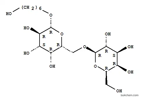Molecular Structure of 151843-03-7 (.beta.-D-Galactopyranoside, 6-hydroxyhexyl 6-O-.beta.-D-galactopyranosyl-)