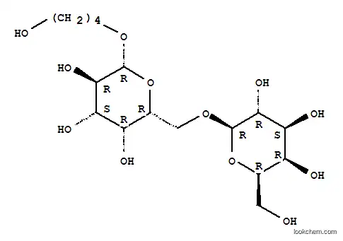 Molecular Structure of 151843-04-8 (.beta.-D-Galactopyranoside, 4-hydroxybutyl 6-O-.beta.-D-galactopyranosyl-)