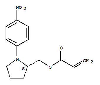 2-PROPENOIC ACID, [(2S)-1-(4-NITROPHENYL)-2-PYRROLIDINYL]METHYL ESTER