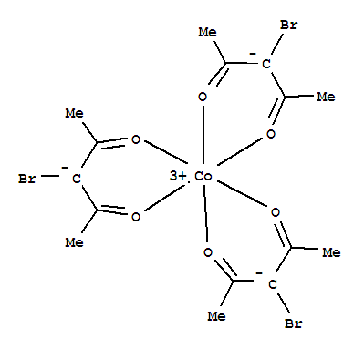 Cobalt,tris(3-bromo-2,4-pentanedionato-kO2,kO4)-, (OC-6-11)-
