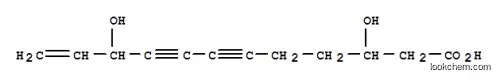 11-Dodecene-6,8-diynoicacid, 3,10-dihydroxy- (9CI)