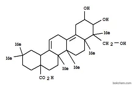 25-Noroleana-9,12-dien-28-oicacid, 2,3,23-trihydroxy-5-methyl-, (2b,3b,4a,5b)- (9CI)