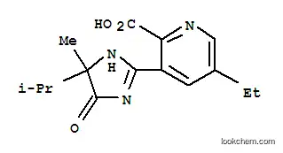 2-Pyridinecarboxylicacid,3-[4,5-dihydro-4-methyl-4-(1-methylethyl)-5-oxo-1H-imidazol-2-yl]-5-ethyl-