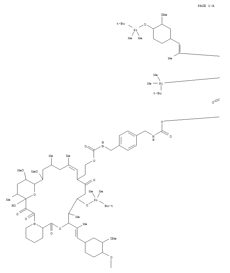 Molecular Structure of 152406-17-2 (Carbamic acid,[1,4-phenylenebis(methylene)]bis-, bis[(3S,4S,5S,8R,9E,12S,14S,15R,16S,18R,19R,26aS)-2-[5-[[(1,1-dimethylethyl)dimethylsilyl]oxy]-3-[(1E)-2-[(1R,3R,4R)-4-[[(1,1-dimethylethyl)dimethylsilyl]oxy]-3-methoxycyclohexyl]-1-methylethenyl]-1,4,5,6,7,8,11,12,13,14,15,16,17,18,19,20,21,23,24,25,26,26a-docosahydro-19-hydroxy-14,16-dimethoxy-4,10,12,18-tetramethyl-1,7,20,21-tetraoxo-15,19-epoxy-3H-pyrido[2,1-c][1,4]oxaazacyclotricosin-8-yl]ethyl]ester (9CI))